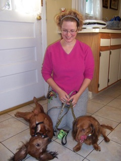 Toby, Pheobe and Mom